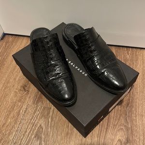 Freda Salvador Keen Almond Toe Mules